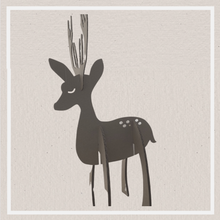 Load image into Gallery viewer, Christmas Kraft Reindeer