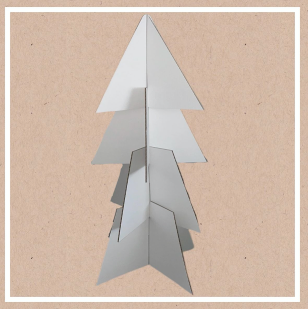 White Christmas Tree